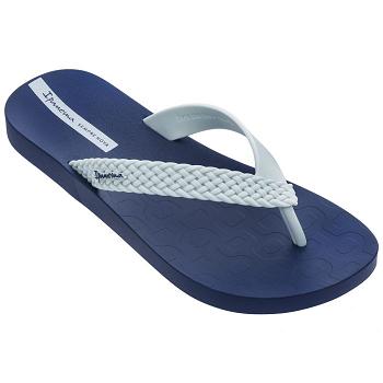 Ipanema Flip Flops Women Soul Weave Navy 784913CLU Ireland